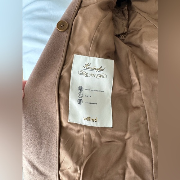 SOLD Aritzia Wilfred Italian coat NWOT - Picture 7 of 10